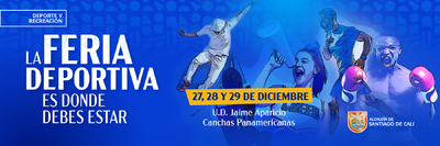 La &lsquo;Feria Deportiva de Cali&rsquo; es donde debes estar: del 27 al 29 de  diciembre