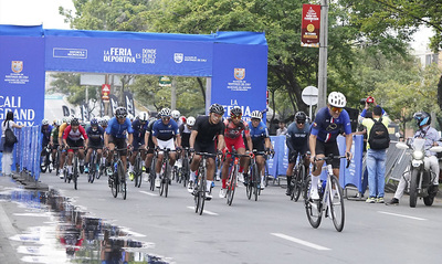 Los internacionales Santiago Buitrago y Diana Pe&ntilde;uela se quedaron con el Gran Prix de Ciclismo de la Feria Deportiva de Cali