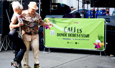Feria al Obrero: cientos de locales y turistas disfrutaron de conciertos, conversatorios y talleres con el objetivo de impulsar la ruta tur&iacute;stica de la cuna de la salsa en Cali