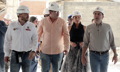 Alcalde de Cali supervisa obras de infraestructura escolar con inversi&oacute;n de $13.500 millones