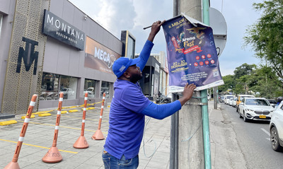 En solo dos meses, Alcald&iacute;a de Cali ha retirado de las calles cerca de 900 elementos de publicidad exterior irregular