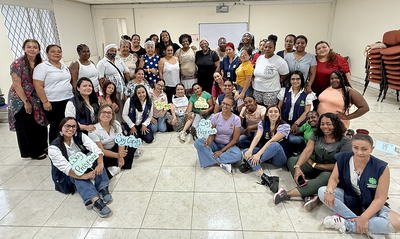 Con un caf&eacute; sobre la mesa, gestoras de comedores comunitarios  cerraron con broche de oro el &lsquo;Mes de la Mujer&rsquo;