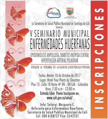 V Seminario Municipal Enfermedades Huerfanas
