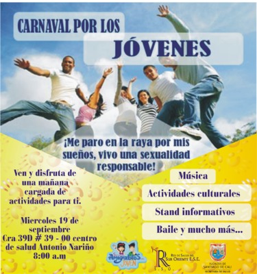 Carnaval por los j&oacute;venes