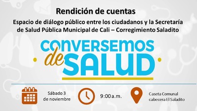 Rendici&oacute;n de Cuentas, Conversemos de Salud Corregimiento Saladito