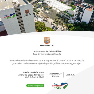Rendici&oacute;n de Cuentas. Secretaria de Salud