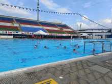Waterpolo nacional nad&oacute; a sus anchas en las piscinas Hernando Botero O&rsquo;byrne