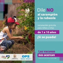 Cali no para de vacunar contra rub&eacute;ola y sarampi&oacute;n