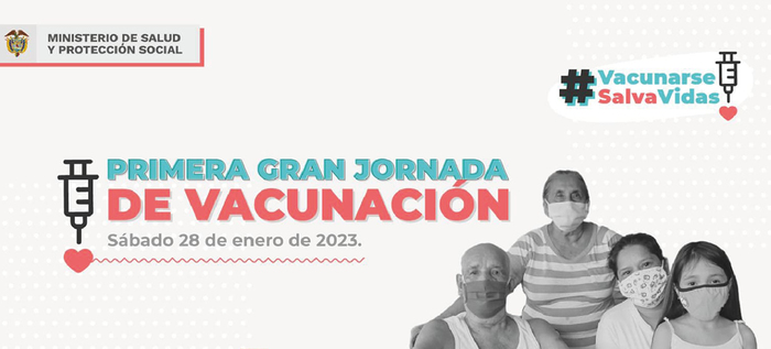 Primera gran jornada nacional de vacunaci&oacute;n