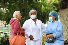 Reconocimiento al Hospital Geri&aacute;trico y Ancianato San Miguel por salvar vidas durante la pandemia