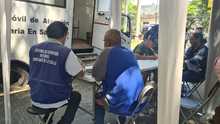 Personas en situaci&oacute;n de calle que pernoctan en San Fernando Viejo asistieron a jornada de salud