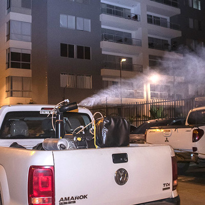 M&aacute;s de 1.160 manzanas han sido fumigadas en Cali durante el brote de dengue