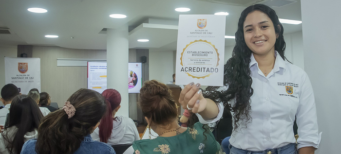 M&aacute;s de 60 centros de est&eacute;tica en el Distrito de Santiago de Cali han obtenido la certificaci&oacute;n como establecimientos bioseguros