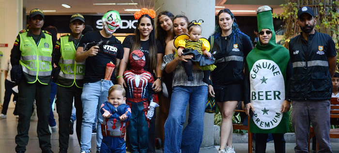 En Cali, los dispositivos de seguridad lograron su objetivo durante el fin de semana de Halloween