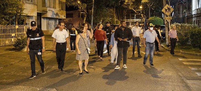 Secretar&iacute;a de Seguridad y Justicia realiz&oacute; recorrido por el barrio San Fernando atendiendo requerimientos de la comunidad