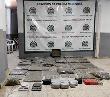 Autoridades incautaron m&aacute;s de 53 mil gramos de marihuana en el sector de Los Chorros