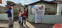 Completa oferta Institucional recibieron los habitantes de la Comuna 7, con la Casa de Justicia Itinerante