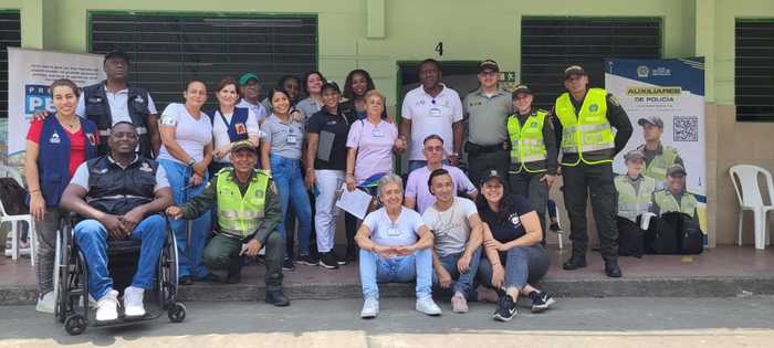Completa oferta Institucional recibieron los habitantes de la Comuna 7, con la Casa de Justicia Itinerante