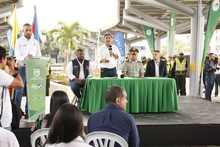 Autoridades de Cali presentan convenio para fortalecer la seguridad y convivencia en el sistema de transporte masivo MIO