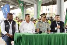 Autoridades de Cali presentan convenio para fortalecer la seguridad y convivencia en el sistema de transporte masivo MIO