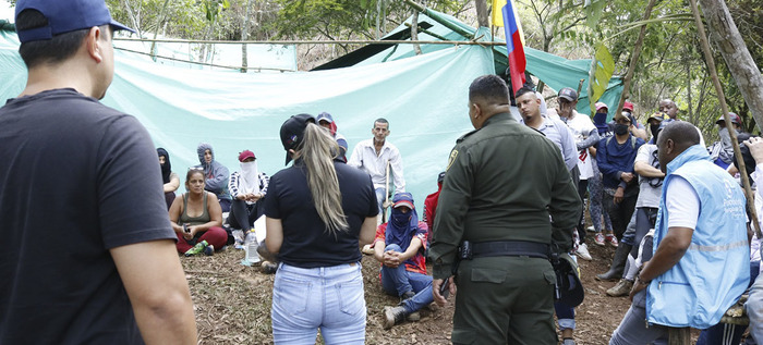Autoridades recuperaron predio ocupado irregularmente por 70 personas.