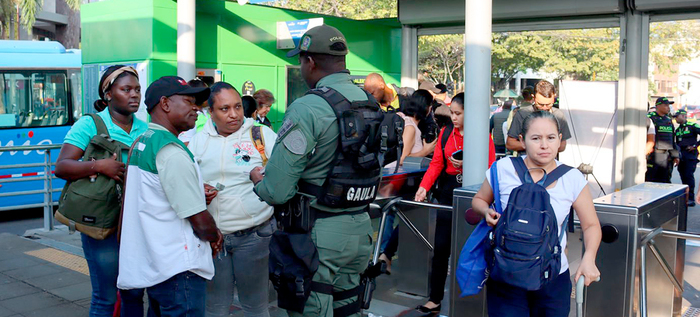 Avances positivos del convenio de seguridad en estaciones del MIO