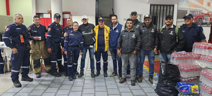 IVC realiz&oacute; acompa&ntilde;amiento a los Bomberos Voluntarios de Cali, por incendio de gran magnitud al norte de Cali.