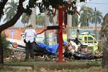 Autoridades inician investigaci&oacute;n tras siniestro a&eacute;reo en el barrio Jorge Isaacs de Cali