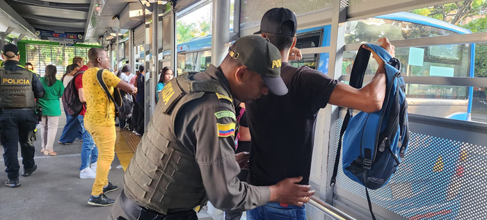 Con buenos resultados avanza la estrategia de seguridad en el Sistema Integrado de Transporte Masivo, MIO