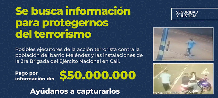 Autoridades de Cali revelan primeros avances de las investigaciones por atentado contra la Tercera Brigada
