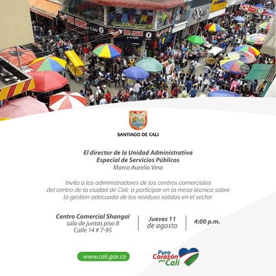 Mesa t&eacute;cnica para administradores de los centros comerciales del centro