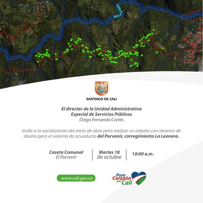 Socializaci&oacute;n del inicio de obra de acueducto del Porvenir