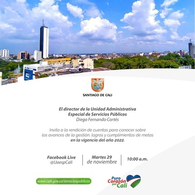 Segunda rendici&oacute;n de cuentas de la UAESP_vigencia 2022
