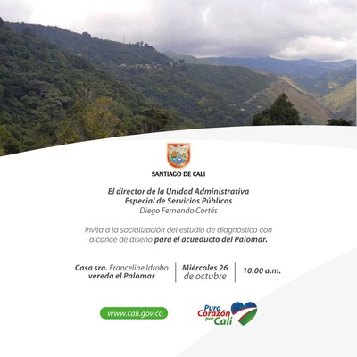 Socializaci&oacute;n del proyecto de diagnostico para el Acueducto 