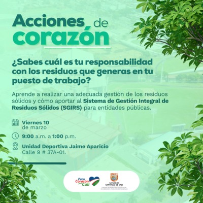 Jornada de sensibilizaci&oacute;n para entornos saludables