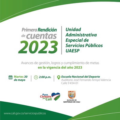 Primera Rendici&oacute;n de Cuentas 2023