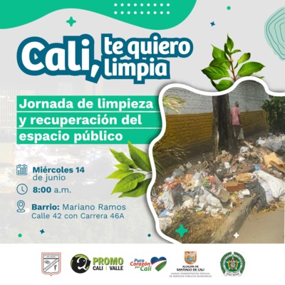 Jornada de limpieza y recuperaci&oacute;n del espacio p&uacute;blico / Mariano Ramos