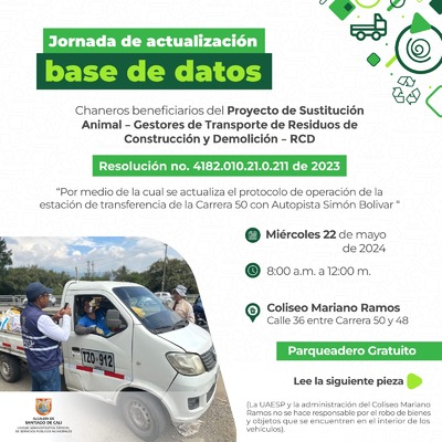 Jornada de actualizaci&oacute;n base de datos - Chaneros