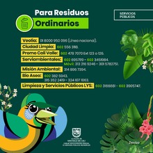 Servicio de aseo p&uacute;blico