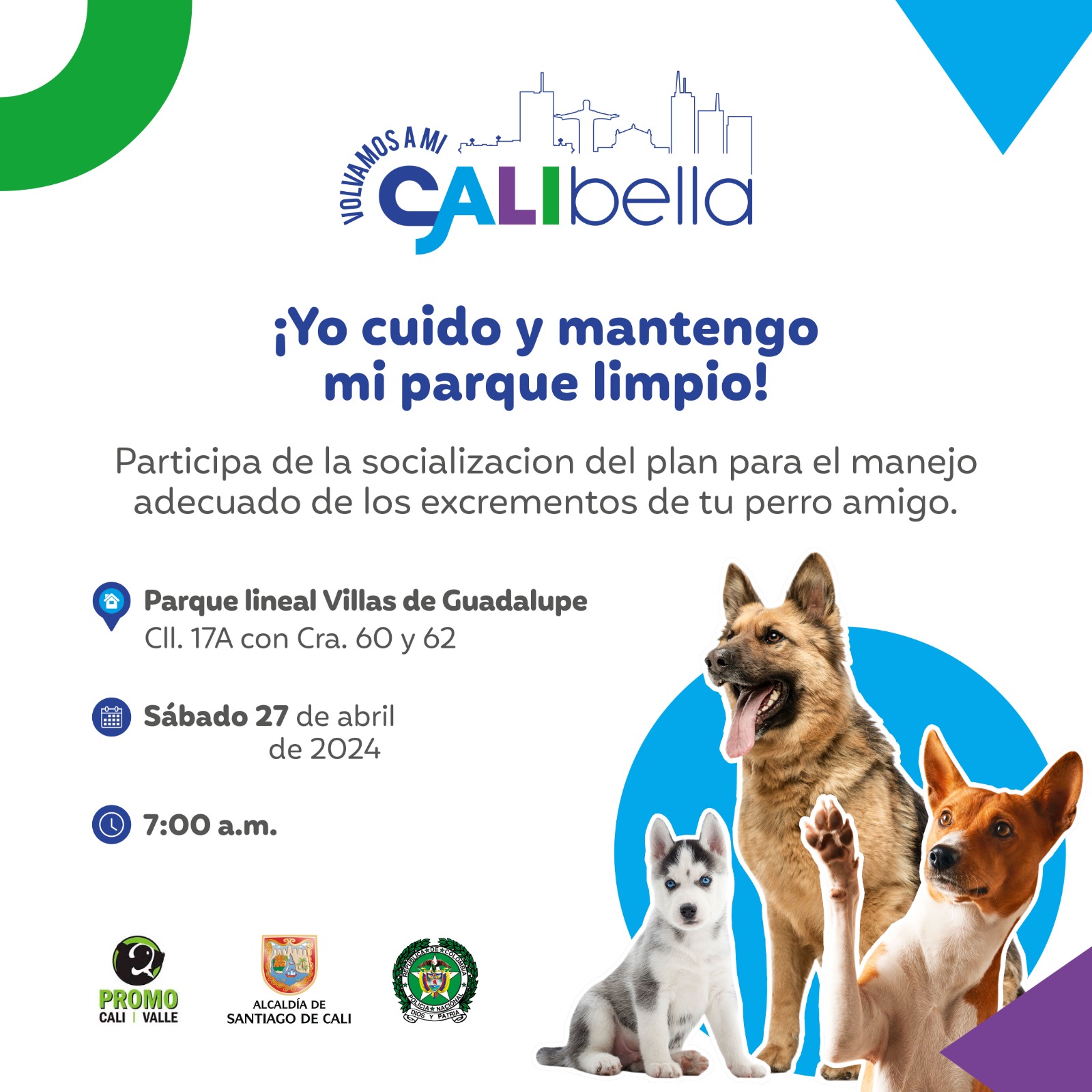 Jornada yo cuido mi parque y lo mantengo limpio