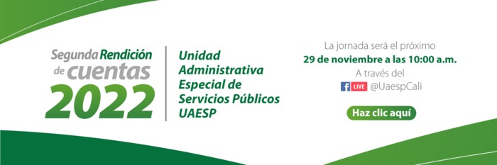 El 29 de noviembre ser&aacute; la rendici&oacute;n de cuentas de la Uaesp