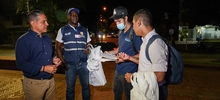 J&oacute;venes becados se destacan como promotores de civismo en el Alumbrado Navide&ntilde;o