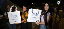 J&oacute;venes becados se destacan como promotores de civismo en el Alumbrado Navide&ntilde;o