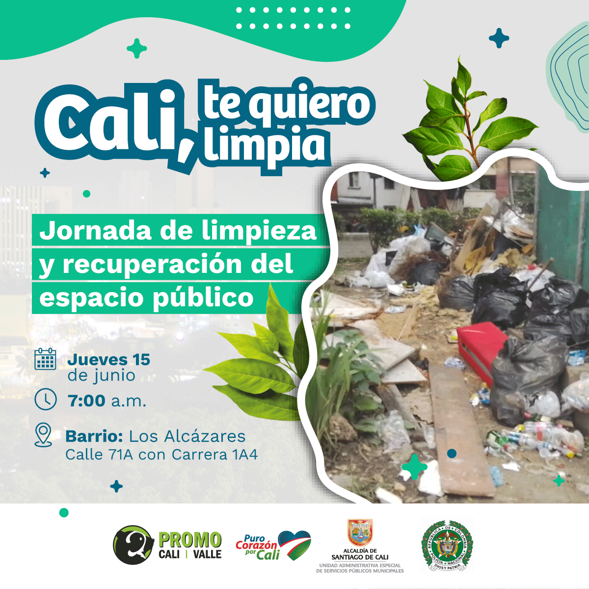 Jornada de limpieza y recuperación del espacio público 2