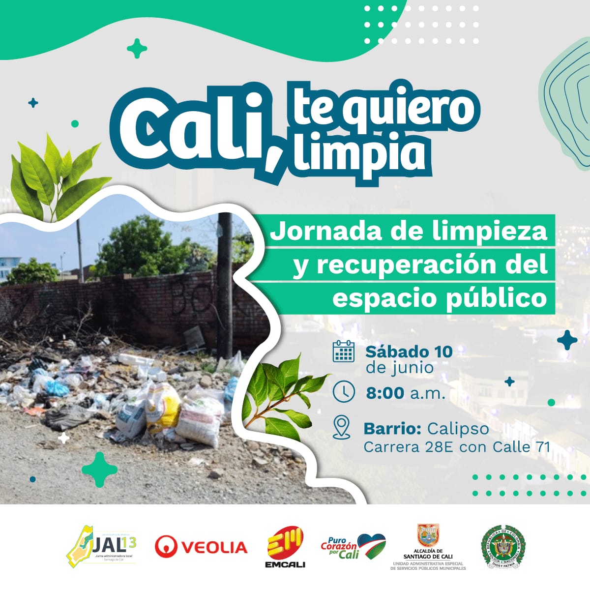 Jornada de limpieza y recuperación del espacio público 6