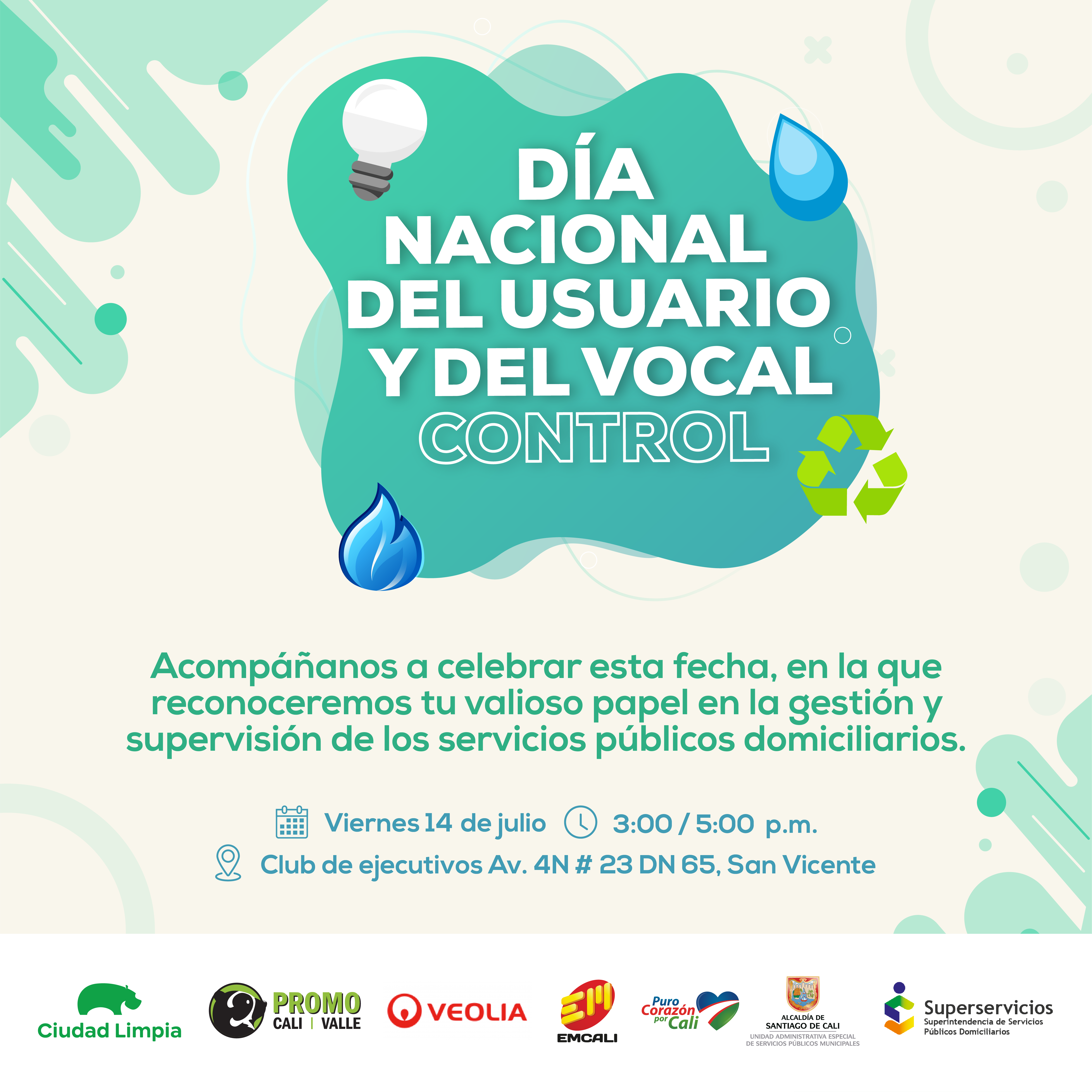 Celebración Día Nacional del Usuario y Vocal de Control Social