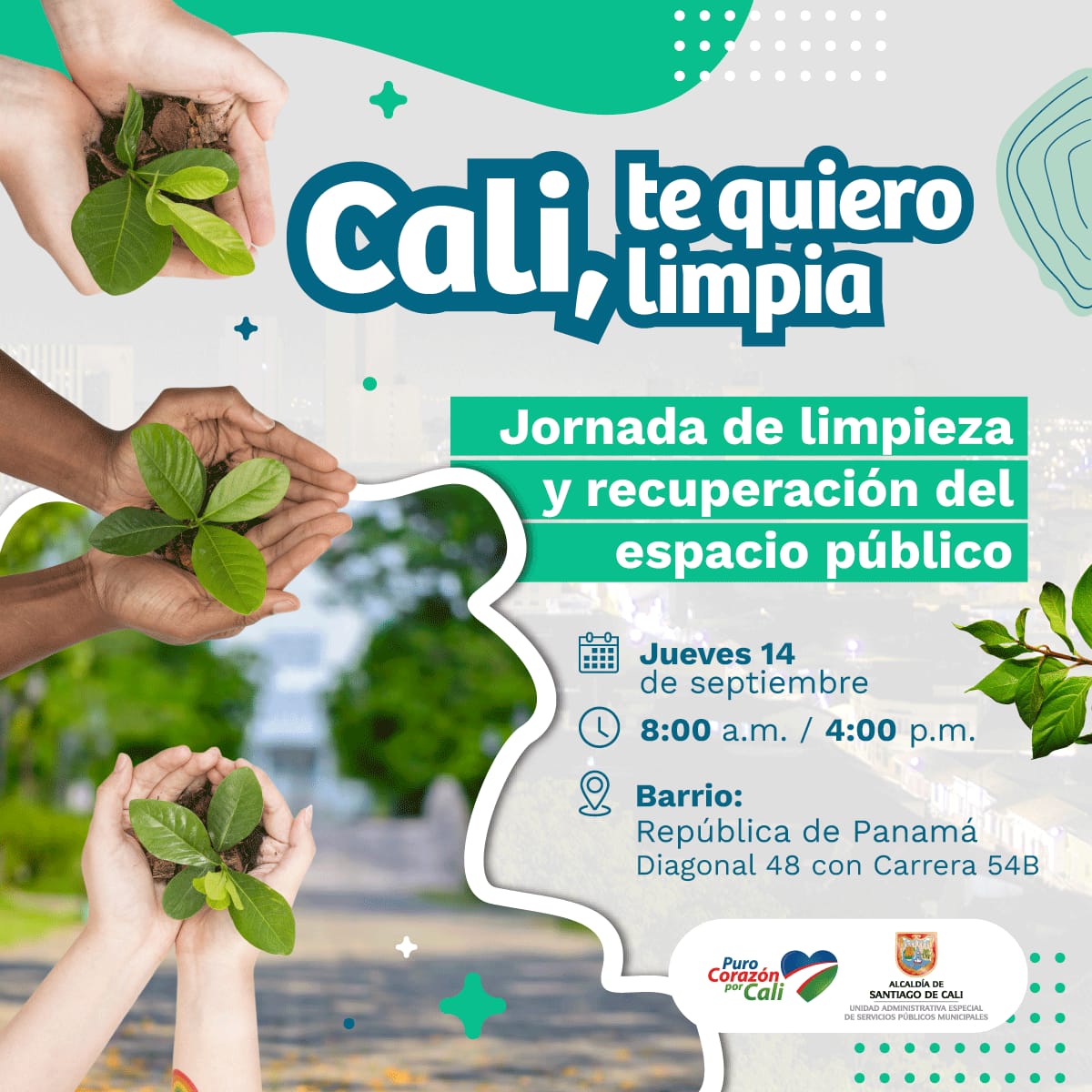 Jornada de limpieza y recuperación del espacio público 