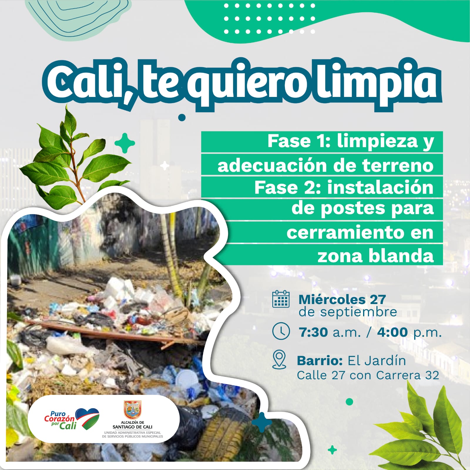 Jornada de limpieza y recuperación del espacio público 2