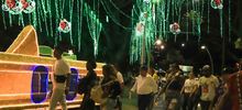 Los custodios del Alumbrado Navide&ntilde;o en el Bulevar del R&iacute;o