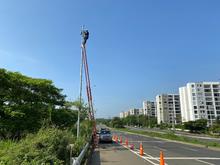 Avanza la instalaci&oacute;n de 40 luminarias led en el puente de Bochalema